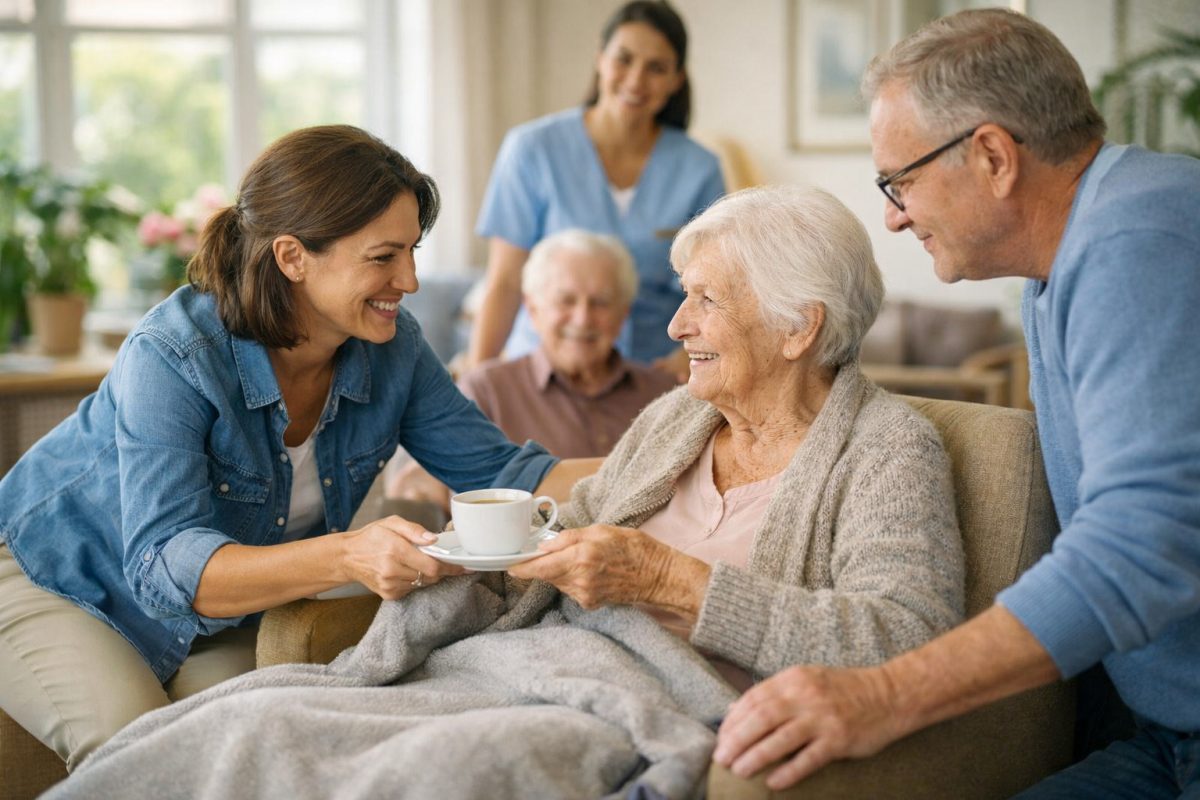 Cum pot contribui aparținătorii la îmbunătățirea condițiilor de viață într-un cămin de bătrâni?